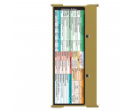 WhiteCoat Clipboard® Trifold - Tactical Brown Veterinary Medicine Edition